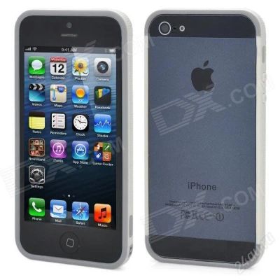 Лот: 2487024. Фото: 1. Чехол бампер Iphone 5 силикон. Чехлы, бамперы