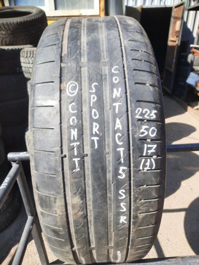 Лот: 23518284. Фото: 1. 1шт 225-50-17 Continental ContiSportContact... Шины