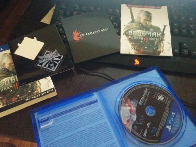Лот: 9760686. Фото: 1. The Witcher 3 PS4. Игры для консолей