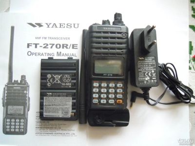 Лот: 9068674. Фото: 1. Радиостанция VHF YAESU FT-270R... Рации, радиостанции