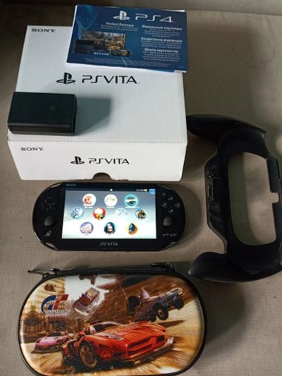 Лот: 15195435. Фото: 1. Ps vita slim 16+бонусы. Игровые приставки, консоли