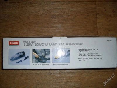 Лот: 2039144. Фото: 1. Пылесос автомобильный. Автомобильные пылесосы