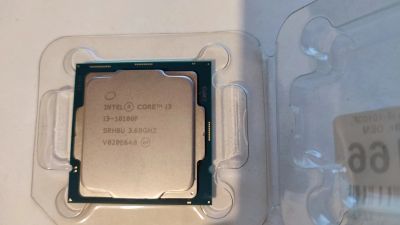 Лот: 18627773. Фото: 1. i3 10100F, LGA 1200, 4 x 3.6 ГГц... Процессоры
