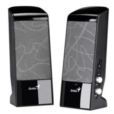 Лот: 3438790. Фото: 1. Колонки Genius SP-J200, 5W, black... Акустические системы