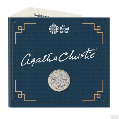 Лот: 17827094. Фото: 1. Буклет - 2 фунта 2020 г. Агата... Великобритания и острова