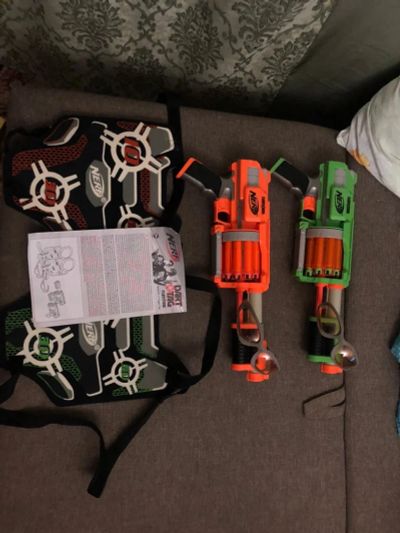 Лот: 18434853. Фото: 1. Nerf набор. Торг. Подарки на Новый год