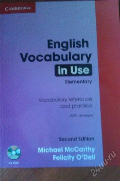 Лот: 2473590. Фото: 1. Английский язык English Vocabulary... Другое (учебники и методическая литература)