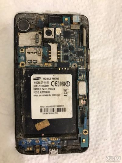 Лот: 14753767. Фото: 1. Samsung GT-I9100 Galaxy S II... Дисплеи, дисплейные модули, тачскрины