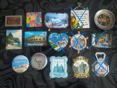 Лот: 22053641. Фото: 1. Магниты сувенирные. Магниты сувенирные