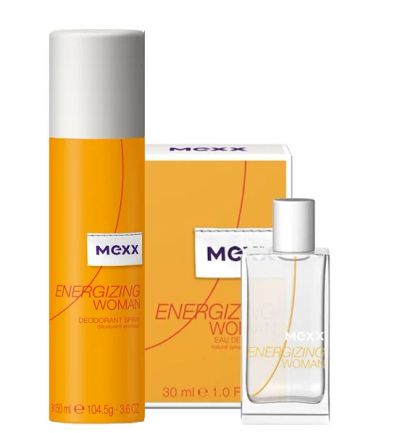 Лот: 11307226. Фото: 1. Mexx woman Energizing Набор: Туалетная... Женская парфюмерия