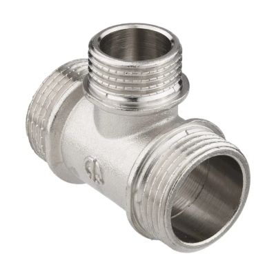 Лот: 25584716. Фото: 1. Тройник 3/4"х1/2"х3/4", ш-ш-ш... Фитинги, подводка