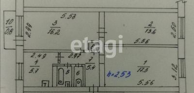 Лот: 23517543. Фото: 1. Продам 3-комн. кв. 63 кв.м. Красноярск... Квартиры, студии