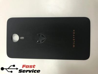 Лот: 10652203. Фото: 1. Задняя крышка Wileyfox Swift Черная. Корпуса, клавиатуры, кнопки