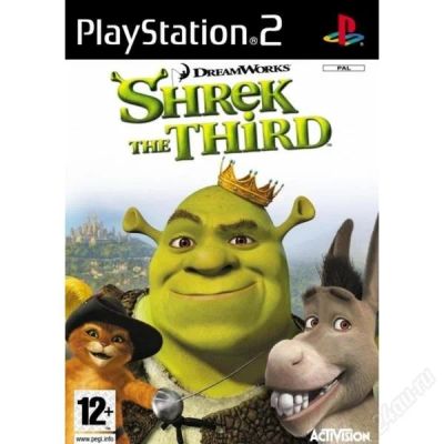 Лот: 2187576. Фото: 1. Shrek the Third (PS2). Игры для консолей
