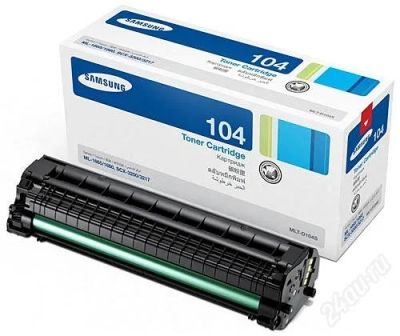 Лот: 2781957. Фото: 1. Тонер-картридж Samsung MLT-D104S... Картриджи, расходные материалы