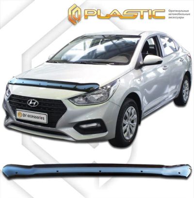 Лот: 13003350. Фото: 1. Дефлектор капота Hyundai Hyundai... Детали тюнинга