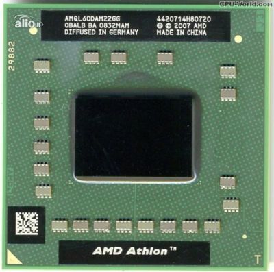 Лот: 6757384. Фото: 1. AMD Athlon 64 X2 QL-60 amql60dam22gg... Процессоры