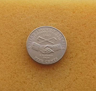 Лот: 12749546. Фото: 1. 5 центов 2004 года. США. 200 лет... Америка