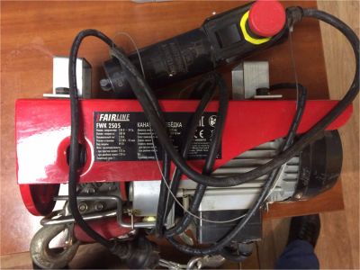 Лот: 9123333. Фото: 1. канатная лебедка FairLine FWK... Лебедки, тали