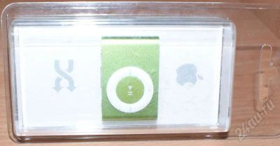 Лот: 161423. Фото: 1. плеер iPod Shuffle 1Gb Green. Плееры