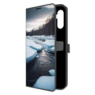 Лот: 25135164. Фото: 1. Чехол Krutoff Eco Book "Весенний... Чехлы, бамперы