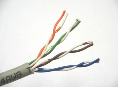 Лот: 5927693. Фото: 1. UTP 5E кабель провод витая пара... Сетевые кабели