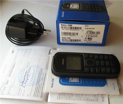Лот: 1744980. Фото: 1. Nokia 1280Почти новый. Кнопочные мобильные телефоны
