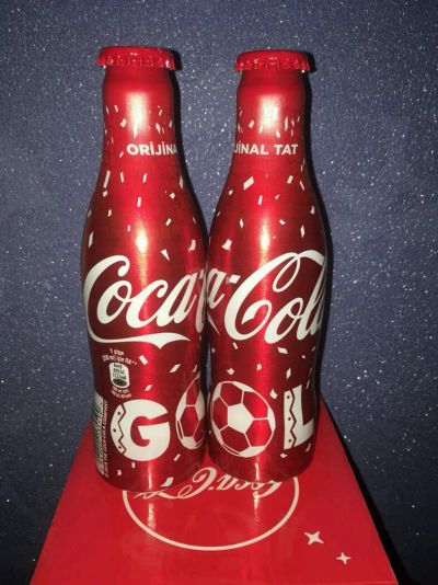 Лот: 11830270. Фото: 1. Лимитированная бутылка coca cola... Бутылки, пробки, этикетки