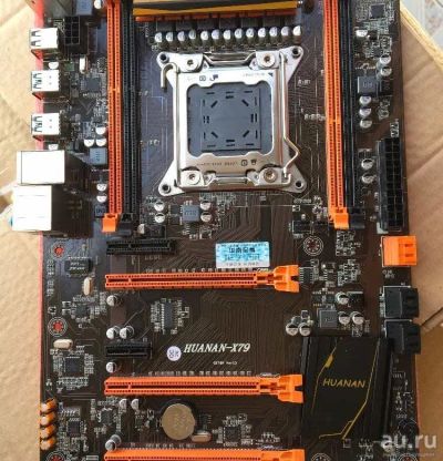 Лот: 14901733. Фото: 1. huanan x79 gaming deluxe + e5-2640... Комплекты запчастей