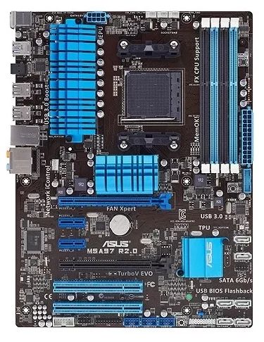 Лот: 13127292. Фото: 1. ASUS M5A97 R2.0. Материнские платы