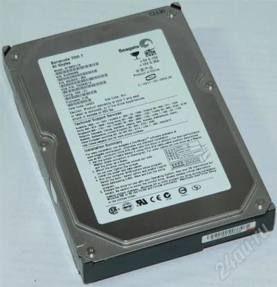 Лот: 619517. Фото: 1. IDE 80Gb Segate Barracuda 7200... Жёсткие диски (HDD)