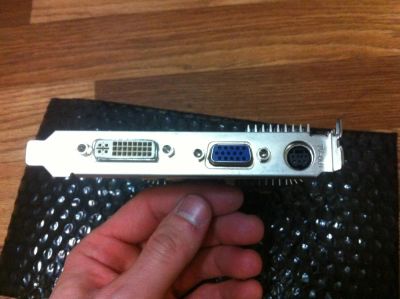 Лот: 4675525. Фото: 1. Видеокарта ASUS GeForce 7600GS. Видеокарты