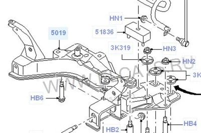 Лот: 21419960. Фото: 1. балка подвески Ford Focus1. Ходовая, подвеска, рулевое управление