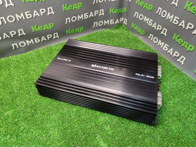 Лот: 23706000. Фото: 1. Усилитель Machete mla-800 неисправен... Усилители