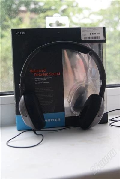 Лот: 2104392. Фото: 1. Срочно Наушники Sennheiser HD... Наушники, гарнитуры