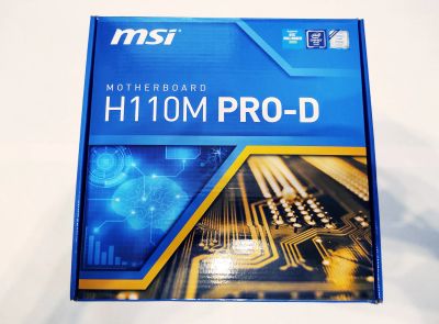 Лот: 16635097. Фото: 1. Материнская плата MSI H110M PRO-D. Материнские платы