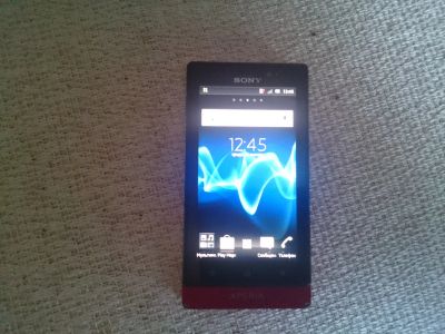 Лот: 13048655. Фото: 1. Смартфон SONY Xperia sola. Смартфоны