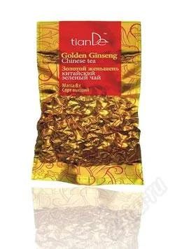 Лот: 1423104. Фото: 1. Чай зеленый "Золотой женьшень". Напитки