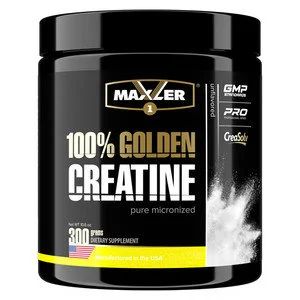 Лот: 16428704. Фото: 1. 100% Golden Creatine Maxler 300g... Спортивное питание, витамины