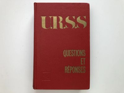 Лот: 23278241. Фото: 1. U.R.S.S. Questions et reponses... Другое (литература, книги)