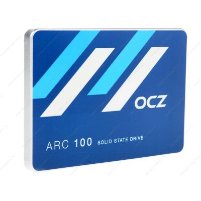 Лот: 6555640. Фото: 1. SSD-накопитель OCZ Arc100 [ARC100-25SAT3-120G... SSD-накопители