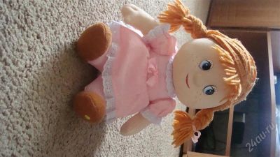Лот: 2832567. Фото: 1. кукла мягкая. Куклы и аксессуары
