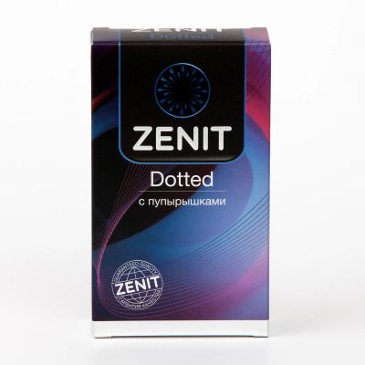 Лот: 23720630. Фото: 1. Zenit Dotted Презервативы с точками... Лекарства