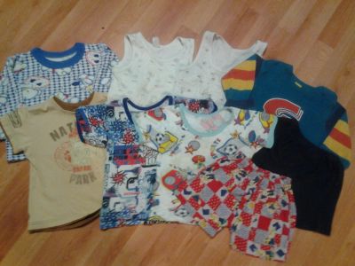 Лот: 4047150. Фото: 1. Вещи 2-4 года одним лотом. Футболки, поло, топы, лонгсливы