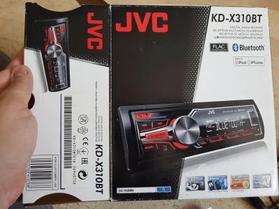 Лот: 11353542. Фото: 1. Цифровой ресивер JVC KD-X310BT... Автомагнитолы
