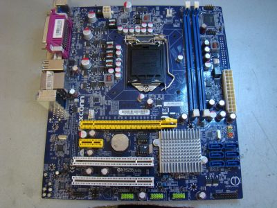 Лот: 5143987. Фото: 1. Материнская плата S1156 (LGA1156... Материнские платы
