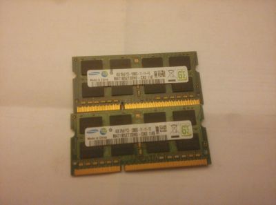 Лот: 6365075. Фото: 1. sodimm DDR3 4GB Samsung (Для ноутбуков... Оперативная память