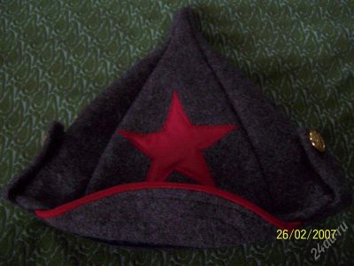 Лот: 2073190. Фото: 1. шапка будёновка. Банные принадлежности