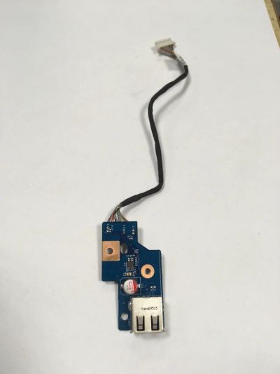 Лот: 12020978. Фото: 1. Плата кнопки включения + USB... Платы расширения, контроллеры, доп. порты
