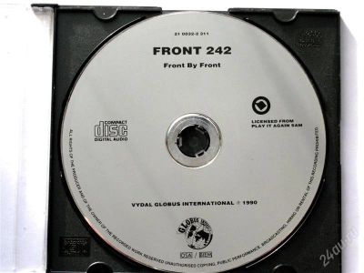 Лот: 755404. Фото: 1. CD диск бельгийской группы "Front... Аудиозаписи